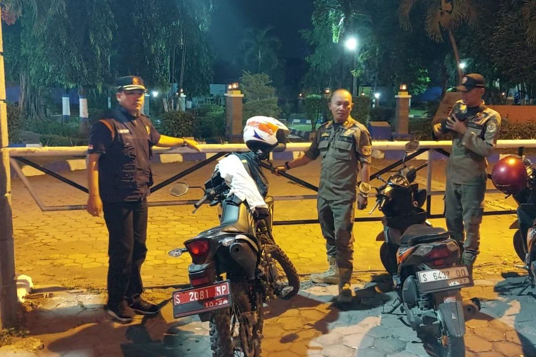 Viral Video Sejoli Berpelukan, Pengawasan di Taman Lalu Lintas Mojosari Diperketat