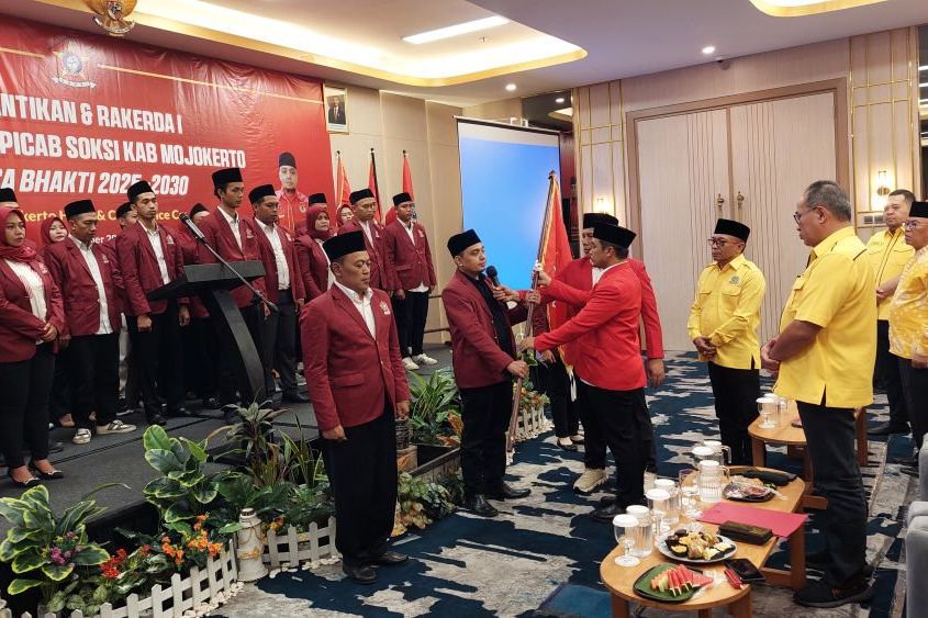 Pimpin Depicab SOKSI Mojokerto, Achmad Arif Fokus Konsolidasi dan Kemandirian