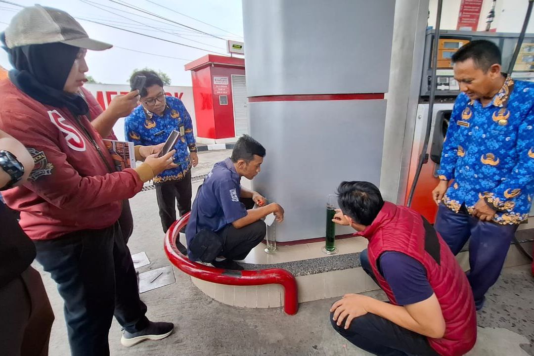 Lima SPBU di Mojokerto Disidak terkait Kualitas Pertalite, Ini Hasilnya