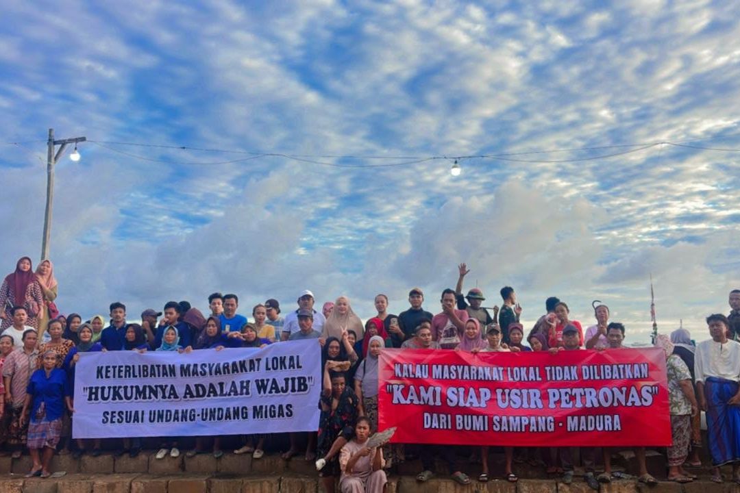 Warga Tuntut Kompensasi Eksploitasi Migas di Wilayah Pantura Sampang 