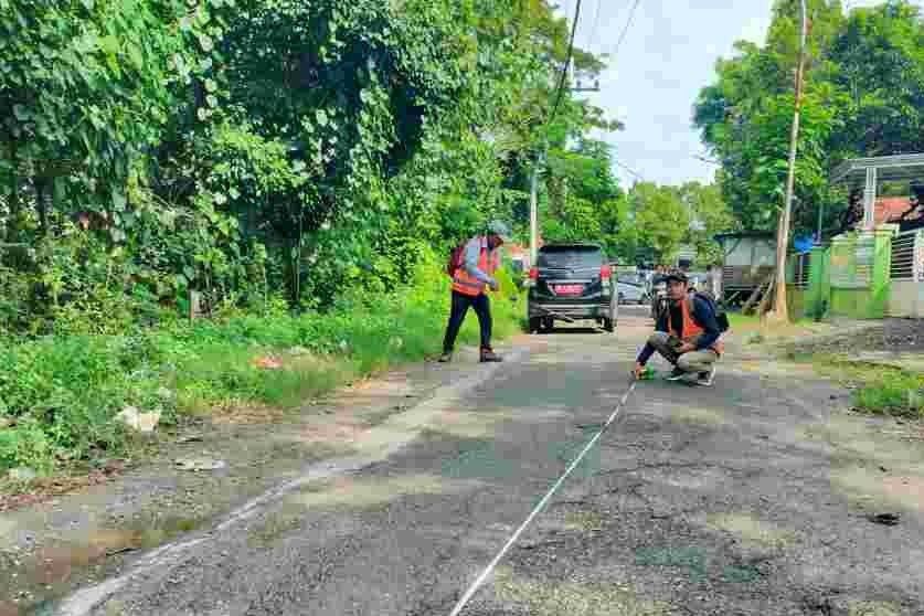Tahap Awal Rekonstruksi Jalan Kawasan SSC Senilai Rp4,1 Miliar Mulai Digarap