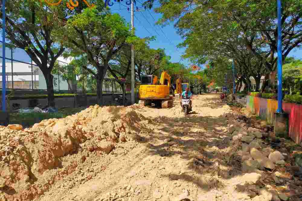 Proyek Jalan Imam Bonjol Baru Sampang Dikebut, Subhan: Jangan Asal-Asalan!