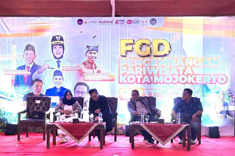 FGD Pariwisata di Mojokerto Dorong Kolaborasi Lintas Sektor Menuju Destinasi Unggulan Majapahit