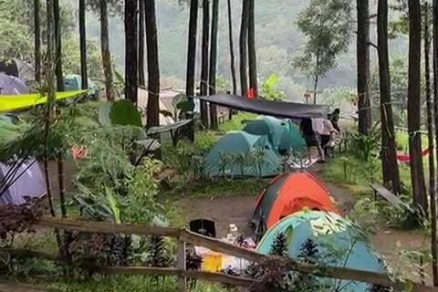 Menjelang Malam Pergantian Tahun, Camping Ground Trawas Mojokerto Full Booked
