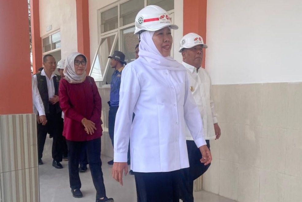 Gubernur Khofifah Tinjau Kesiapan Sekolah Rakyat di Jombang