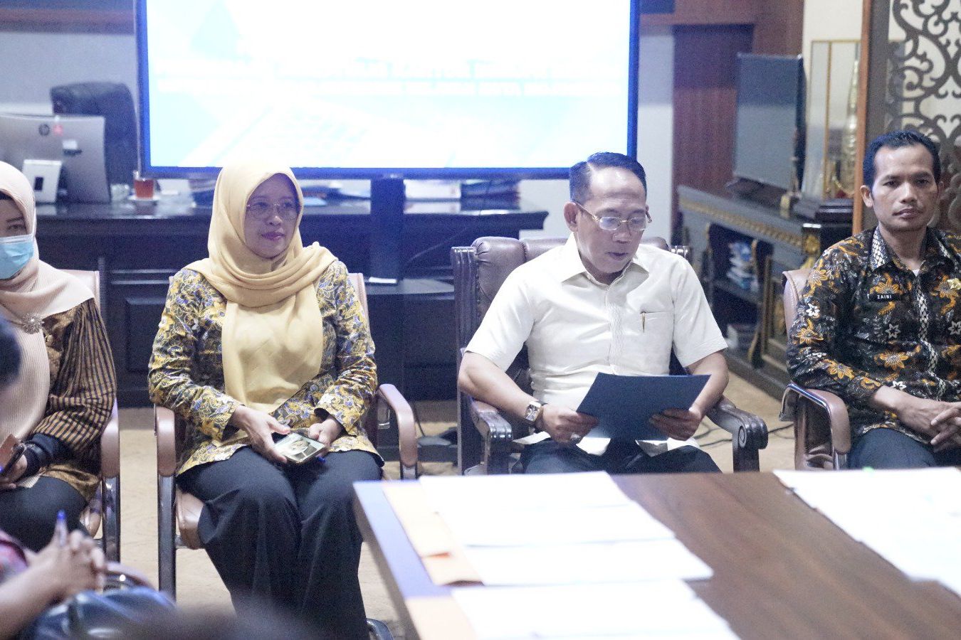 Usai Konsolidasi Pengadaan ATK, Pemkot Mojokerto dan 11 PenyediaTeken Kontrak Payung