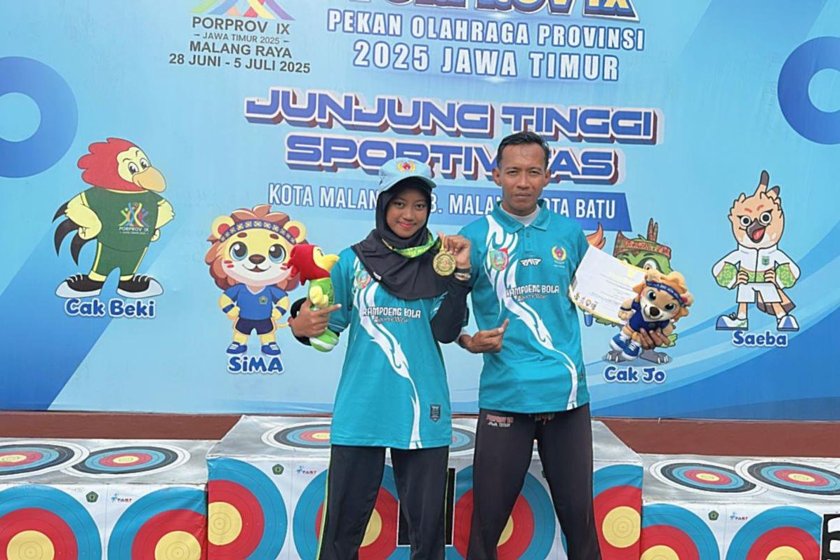 Atlet Panahan Putri Jombang Bawa Pulang Medali Emas dari Porprov Jatim 2025