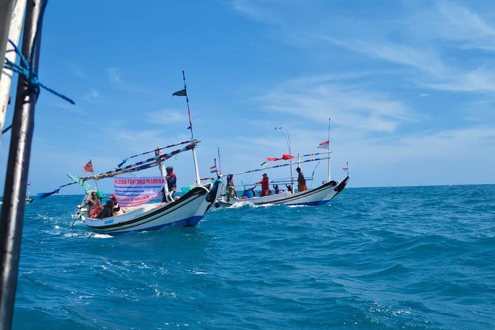 Nelayan Sampang Tolak Eksplorasi Migas Sumur Barokah