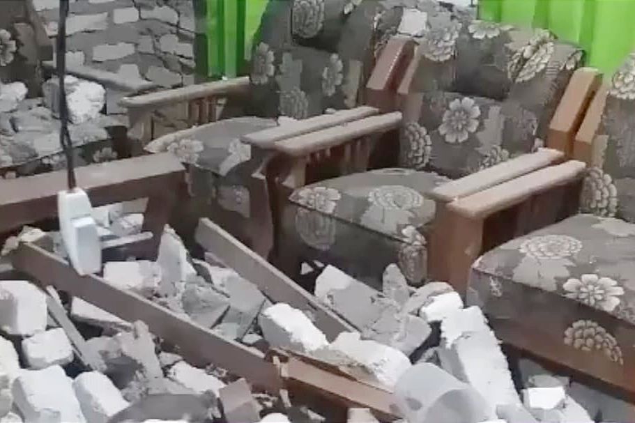 Dilanda Gempa, Ratusan Bangunan di Sumenep Rusak dan Tiga Orang Luka