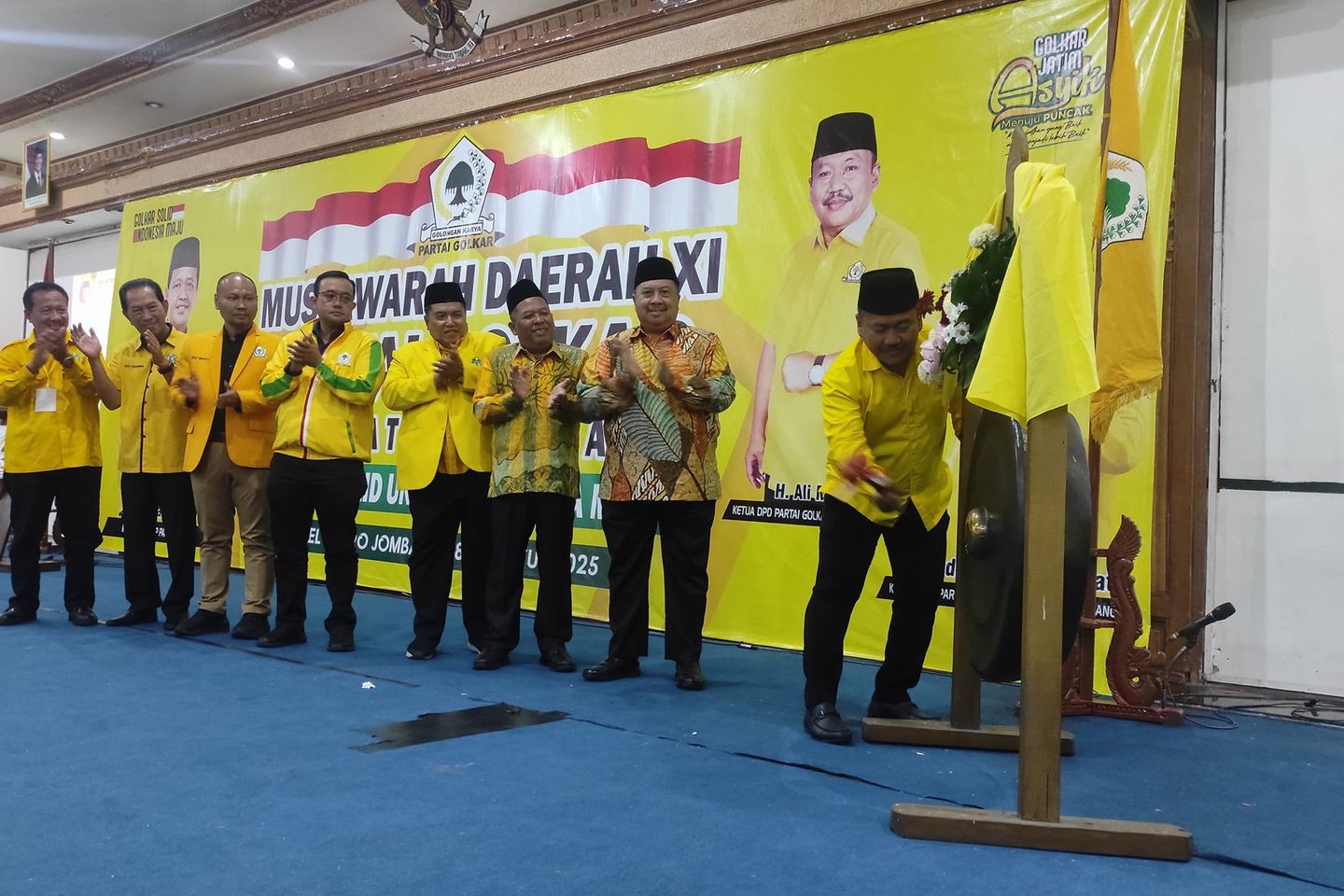 Andik Basuki Kembali Pimpin Golkar Jombang, Target Tambah Kursi DPRD