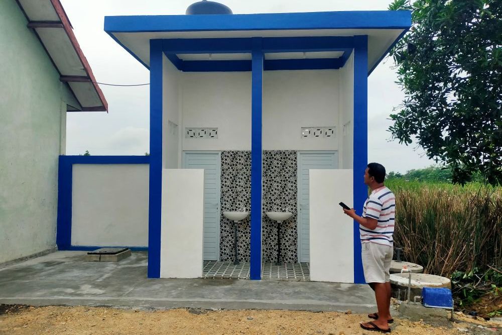 Telan Anggaran Rp149 Juta, Bangunan Toilet Sekolah di Sampang Mirip Ponten