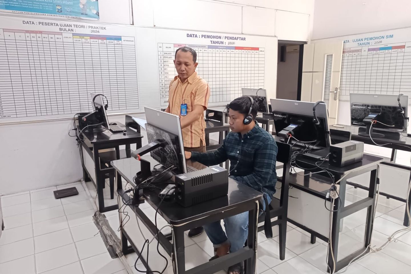Satlantas Polres Sampang Pastikan Pelayanan SIM Transparan dan Bebas Pungli