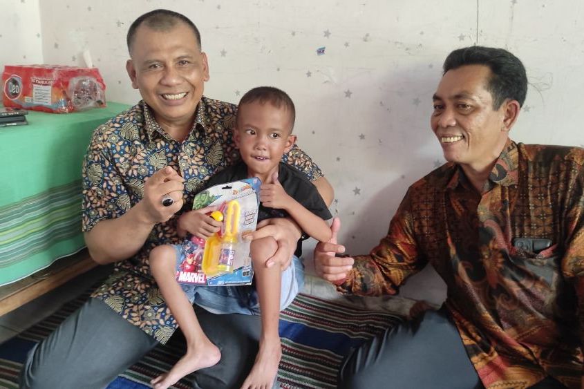 Cak Sumardi Siap Mengawal Pengobatan Sulton hingga Sembuh