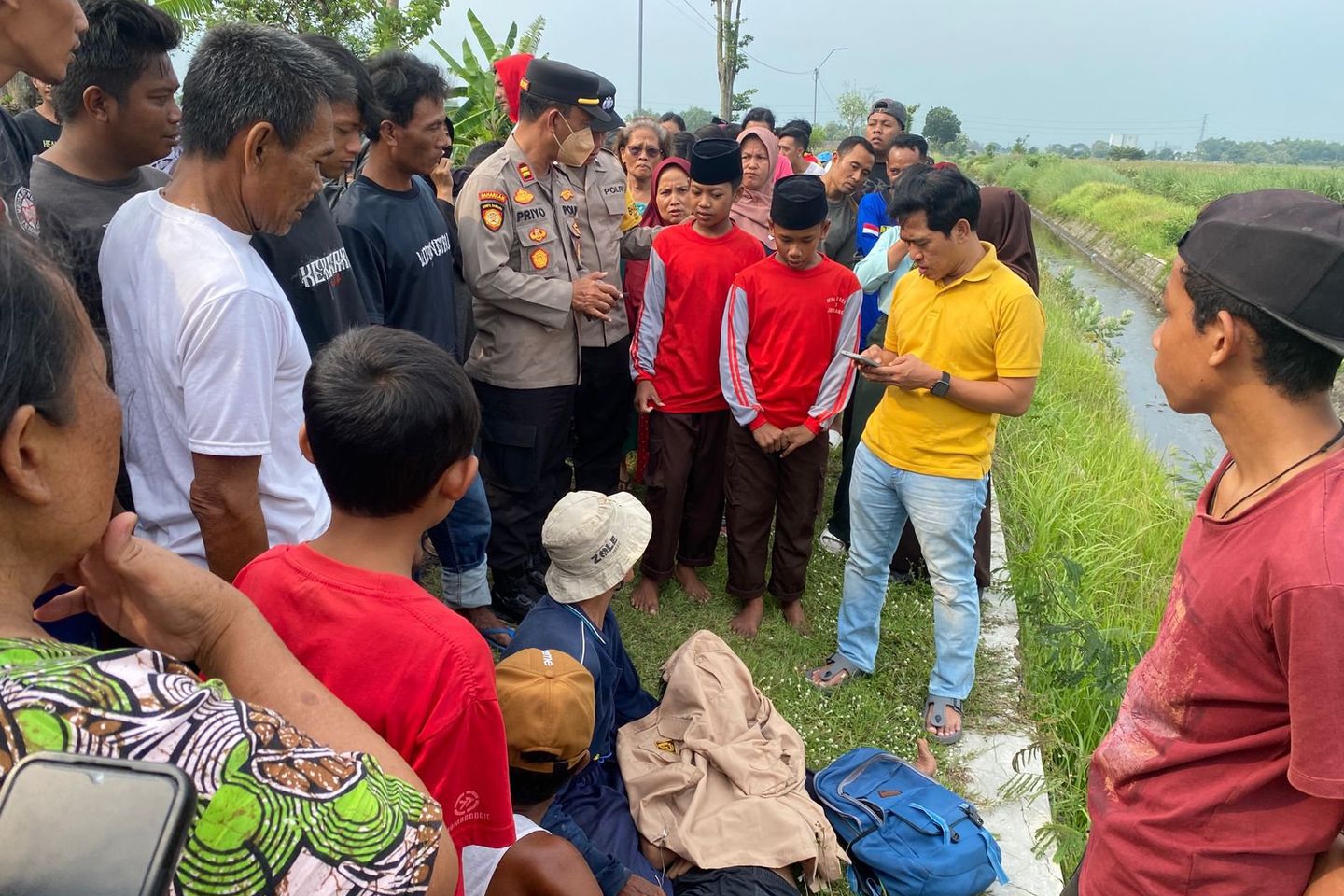 Pelajar MTs di Jombang Ditemukan Meninggal Dunia di Sungai