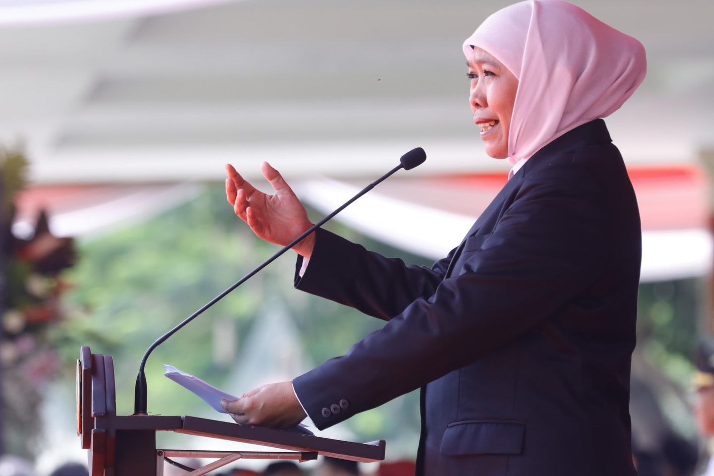Gubernur Jatim Pimpin Upacara Hari Sumpah Pemuda di Blitar 
