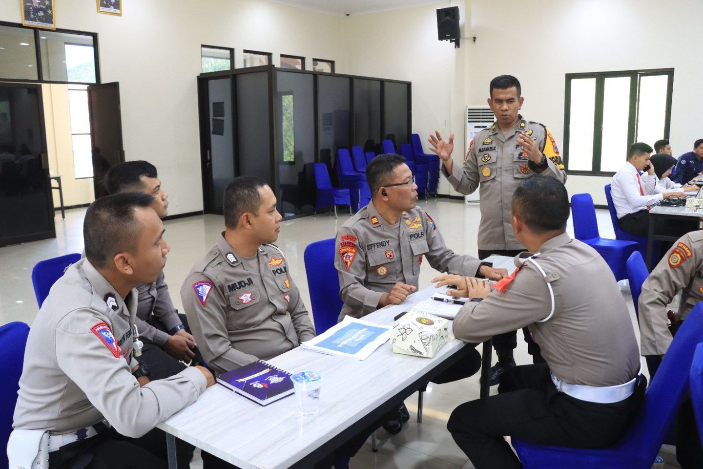 Jelang Pemilu 2024, Polres Malang Gelar Latihan Olah Strategi OMB Semeru 2023-2024