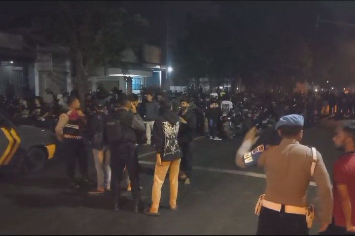 Tuntut Kejelasan Kasus Perampasan, Ratusan Pendekar Luruk Polres Mojokerto