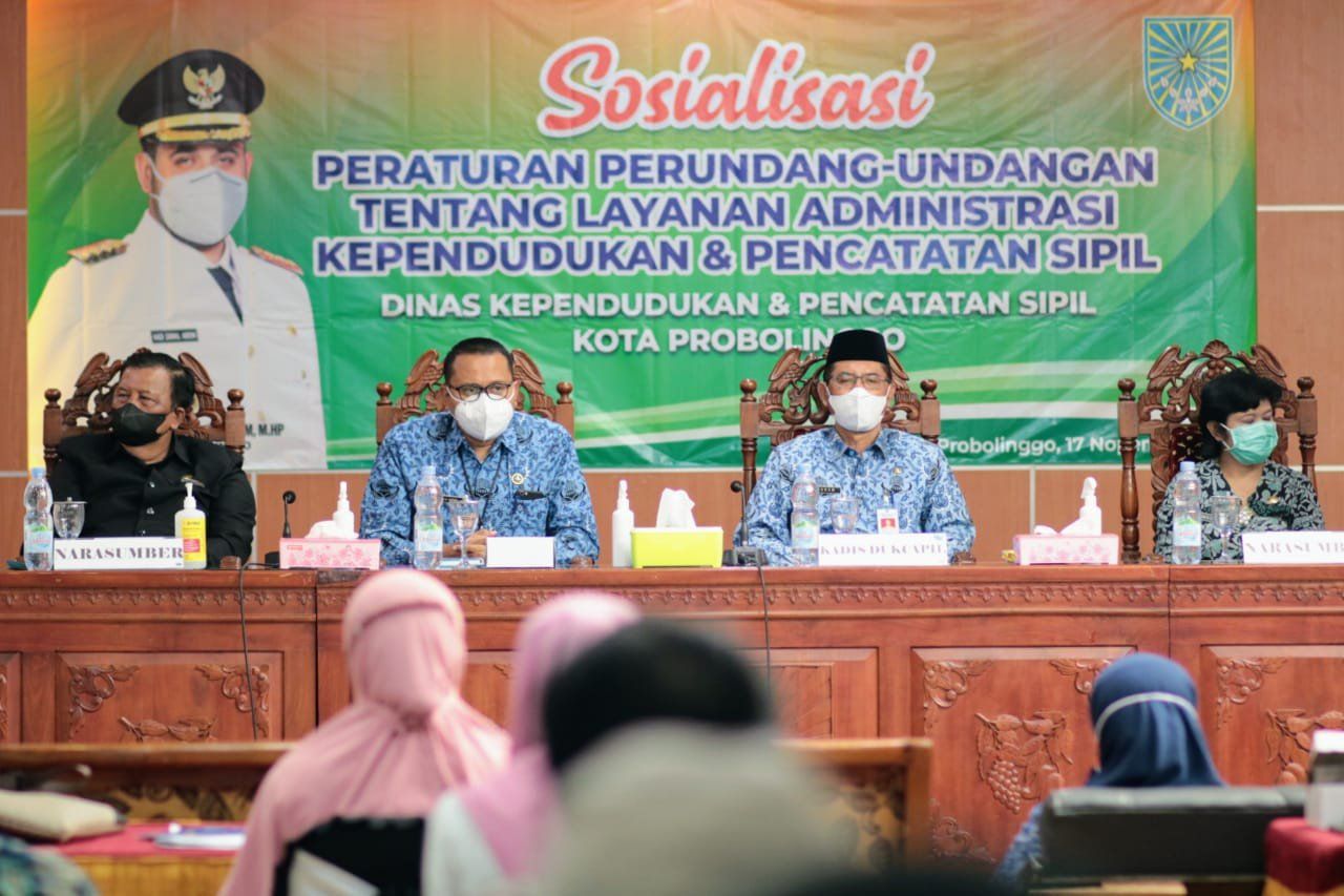 Dispenduk Capil Kota Probolinggo Sosialisasi Layanan <em>Go</em> <em>Online</em>