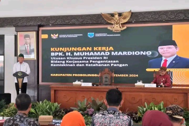 Utusan Khusus Presiden Kunjungi Probolinggo, Bahas Pengentasan Kemiskinan dan Ketahanan Pangan