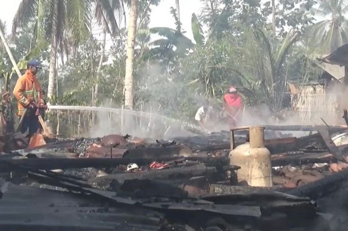 Rumah Warga di Lumajang Habis Terbakar, Perabotan Habis Tak Tersisa