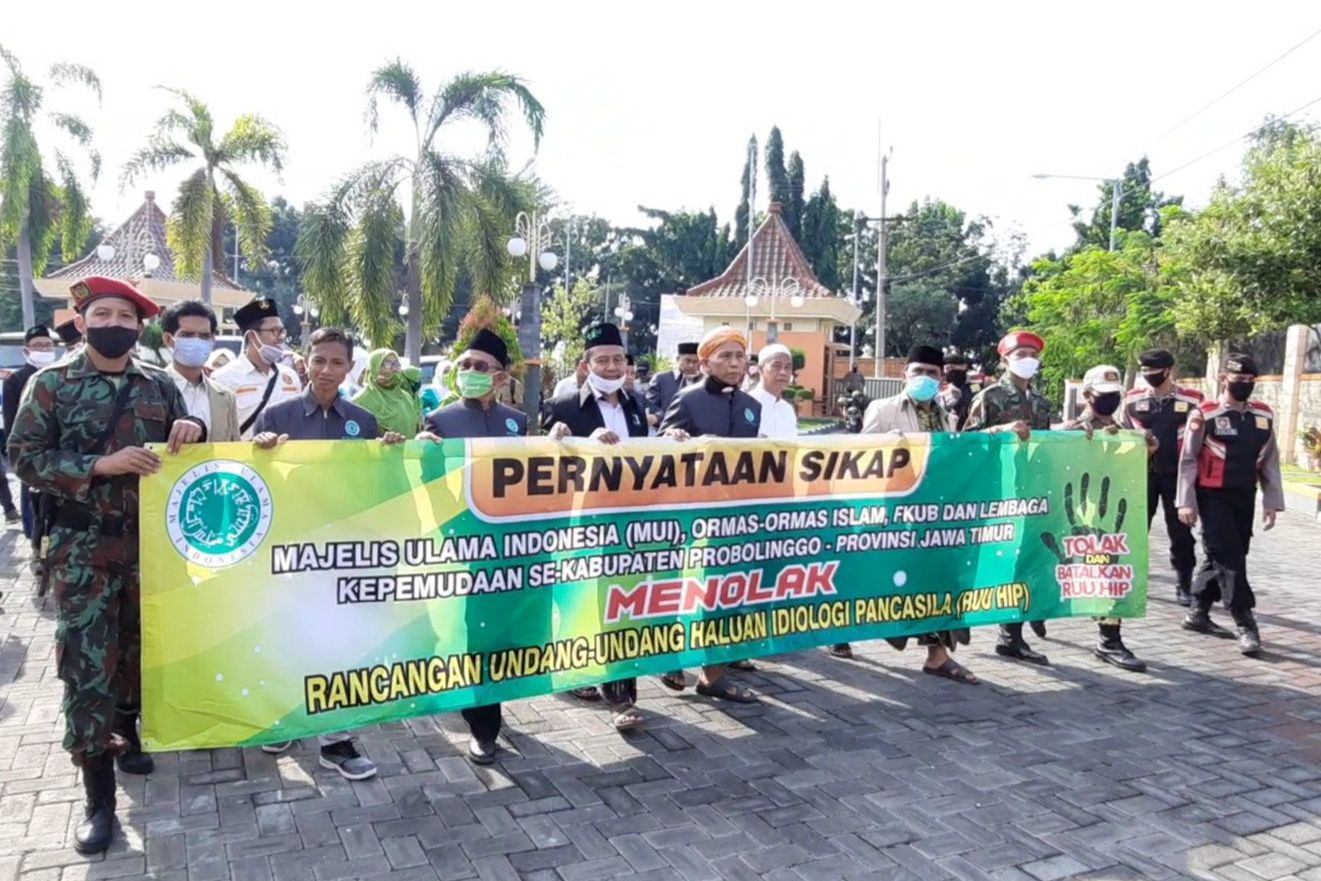 MUI dan Ormas Islam di Probolinggo Tolak RUU Haluan Ideologi Pancasila