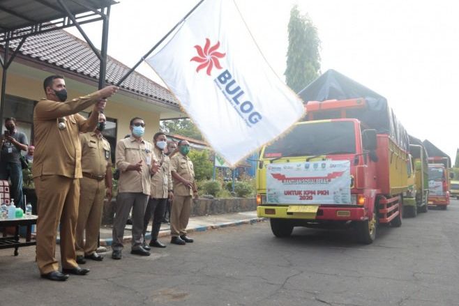 Keluarga Penerima Manfaat PKH Kota Probolinggo Digelontor 385 Ton Bantuan Beras