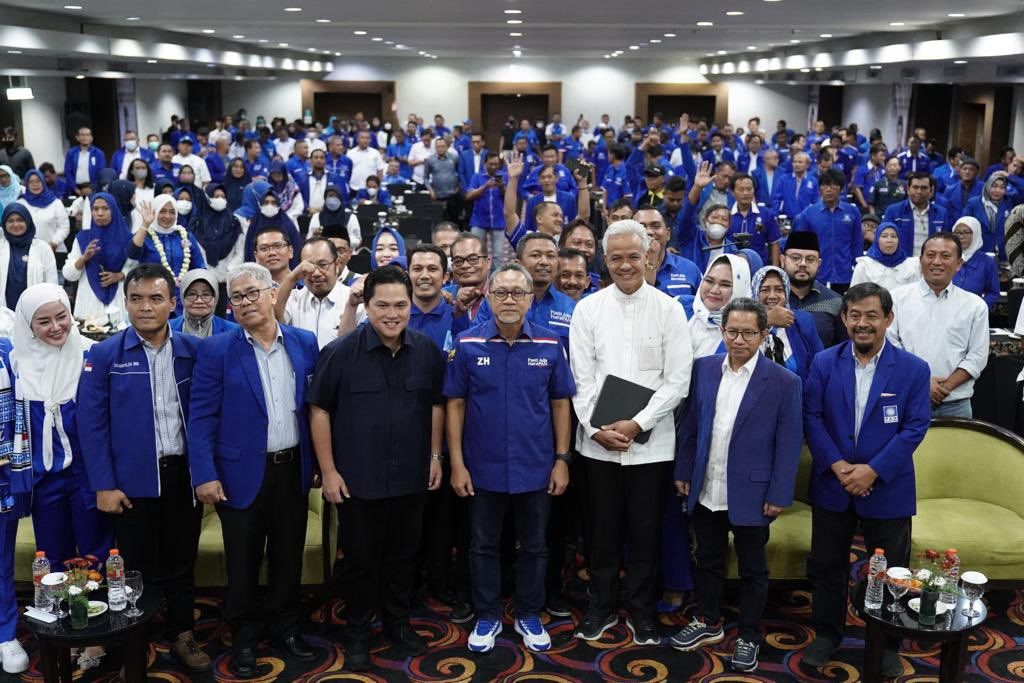 PAN Lirik Ganjar Prabowo dan Erick Thohir Sebagai Capres - Cawapres