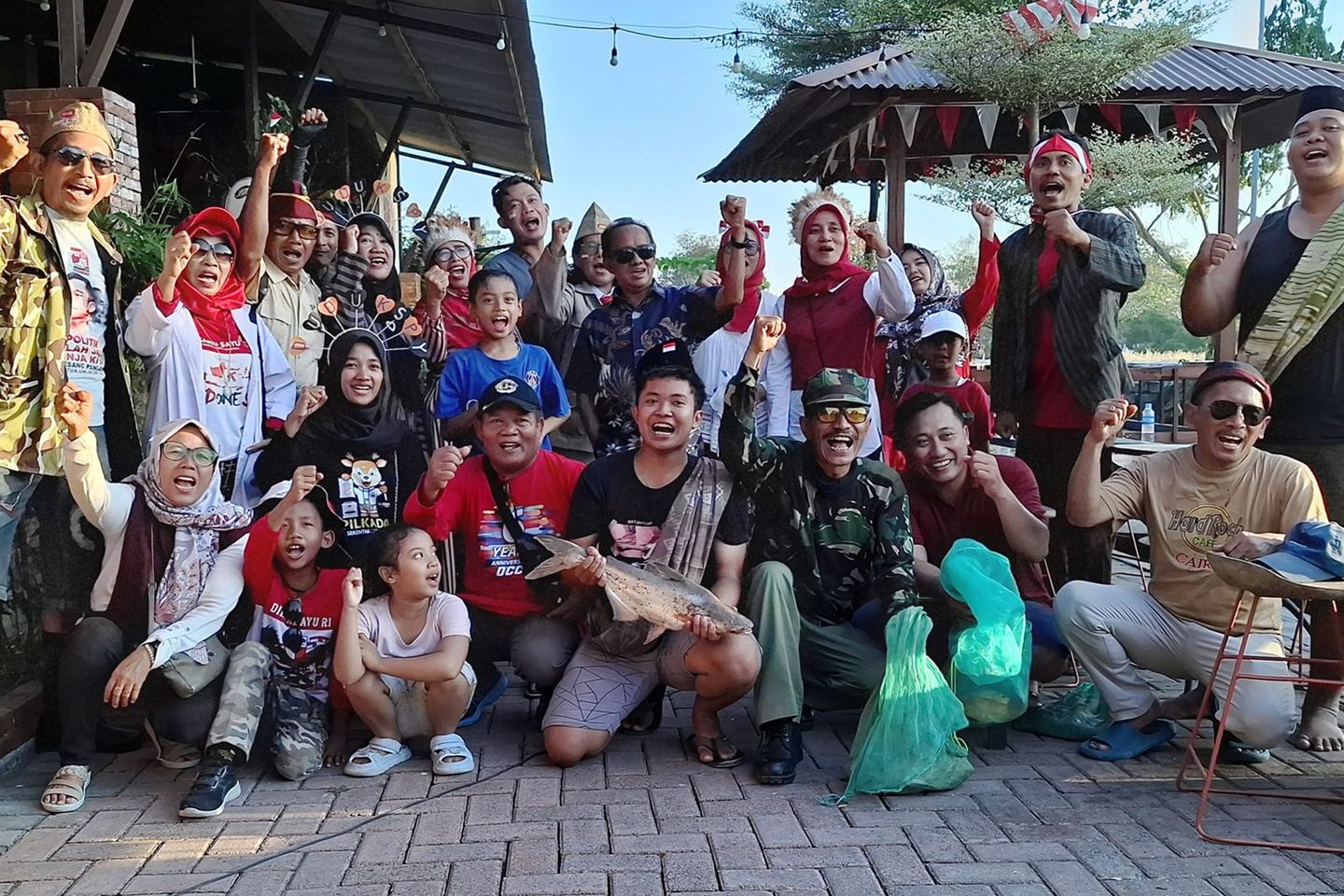 HUT Kemerdekaan RI Ke-79, Resto Al Hambra Gelar Lomba Mancing Perjuangan Gratis