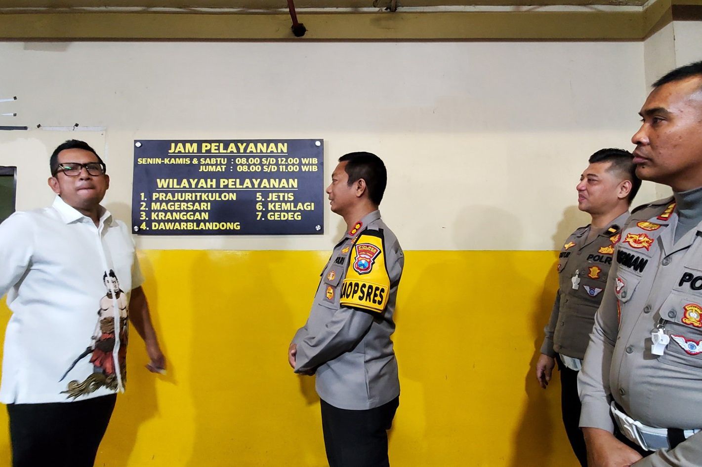 Polres Mojokerto Kota Buka KB Samsat di Mal Pelayanan Publik Gajah Mada