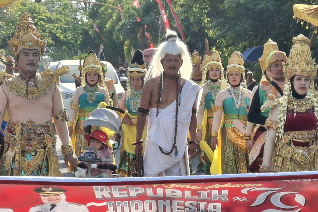 HUT RI ke-79, Warga Desa Balongpanggang Gelar BP Festival