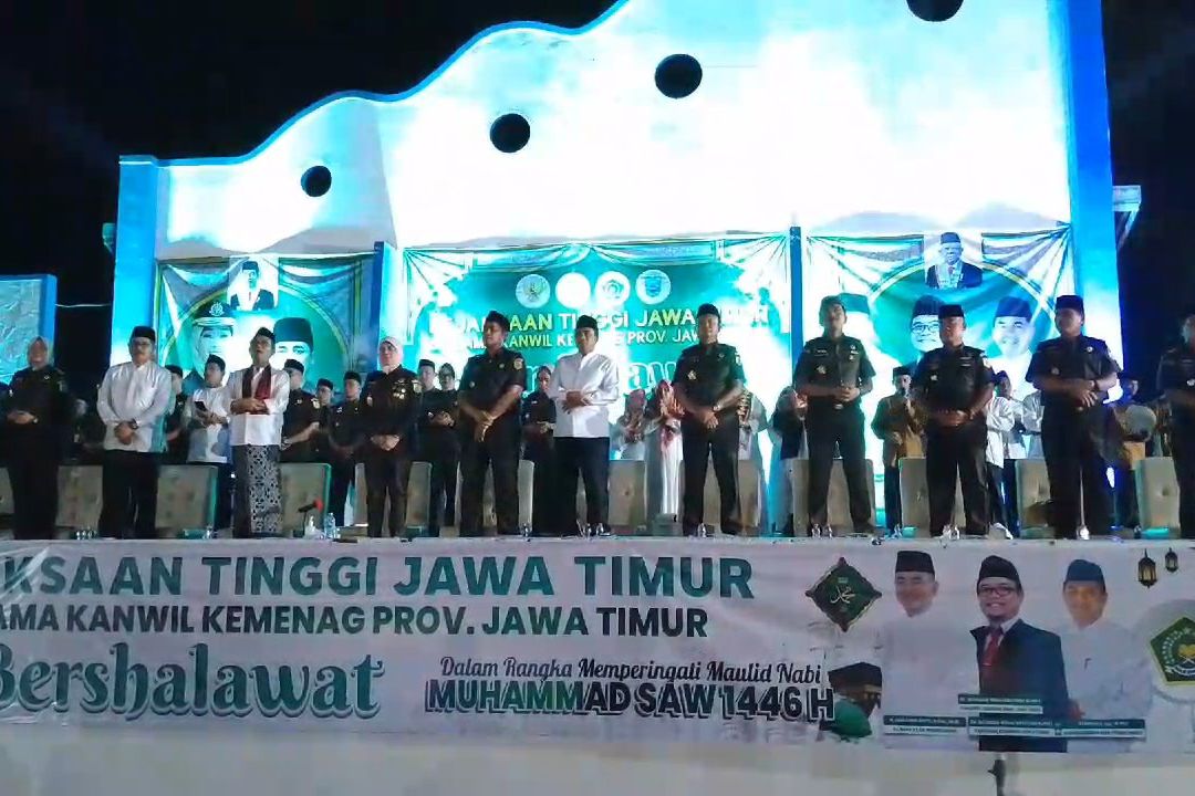 Peringati Maulid Nabi dan Persiapan Pilkada 2024, Kejati dan Kemenag Jatim Gelar Salawat Bersama