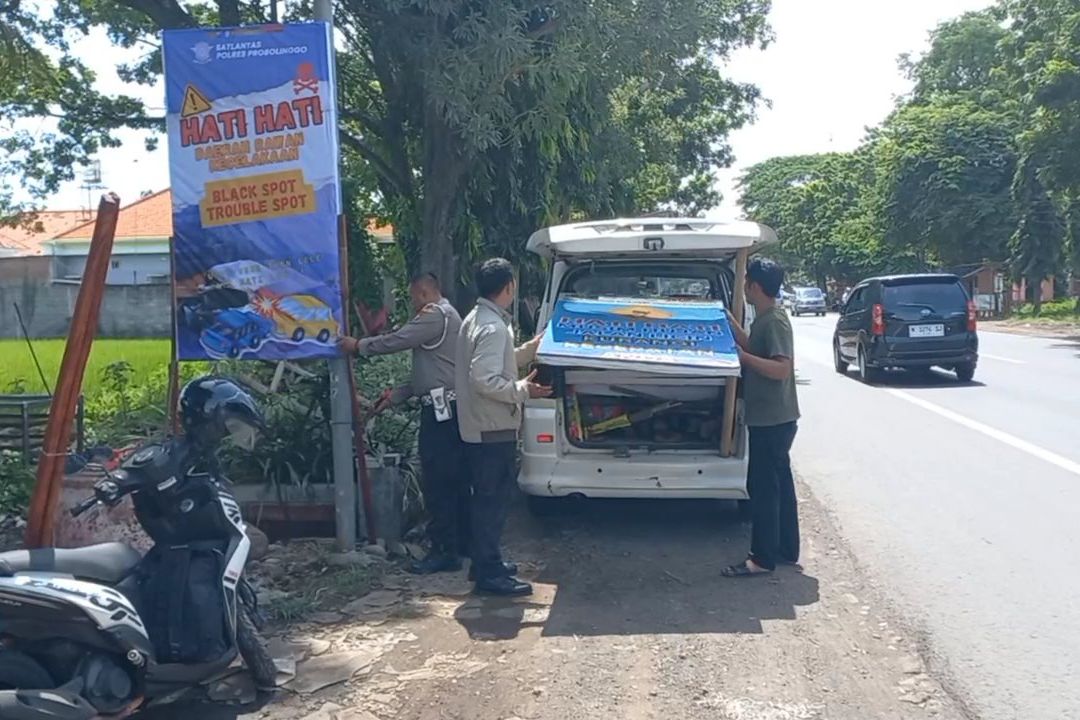 Arus Mudik Lebaran, Polres Probolinggo Siapkan Pos Pengamanan dan Tim Pengurai Macet