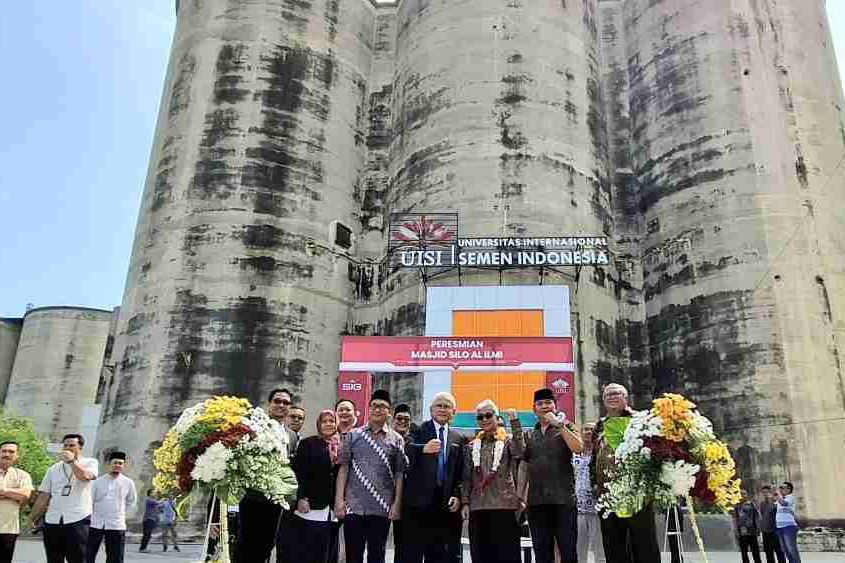 UISI Resmi Memiliki Satu-Satunya Masjid dari Bangunan Bekas Silo