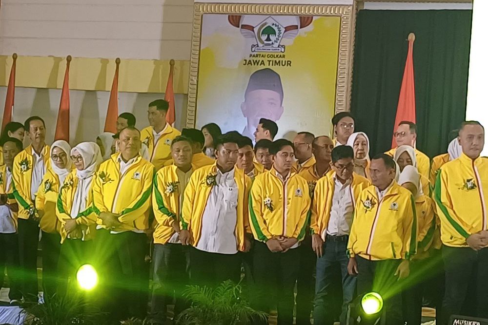 Dilantik Sebagai Ketua Golkar Jatim, Ini Tugas Ali Mufthi dari DPP