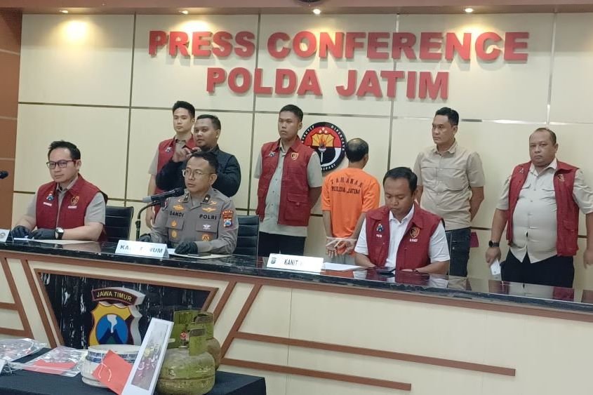 Oplos LPG Subsidi ke Non Subsidi, Warga Malang Ditangkap Polda Jatim