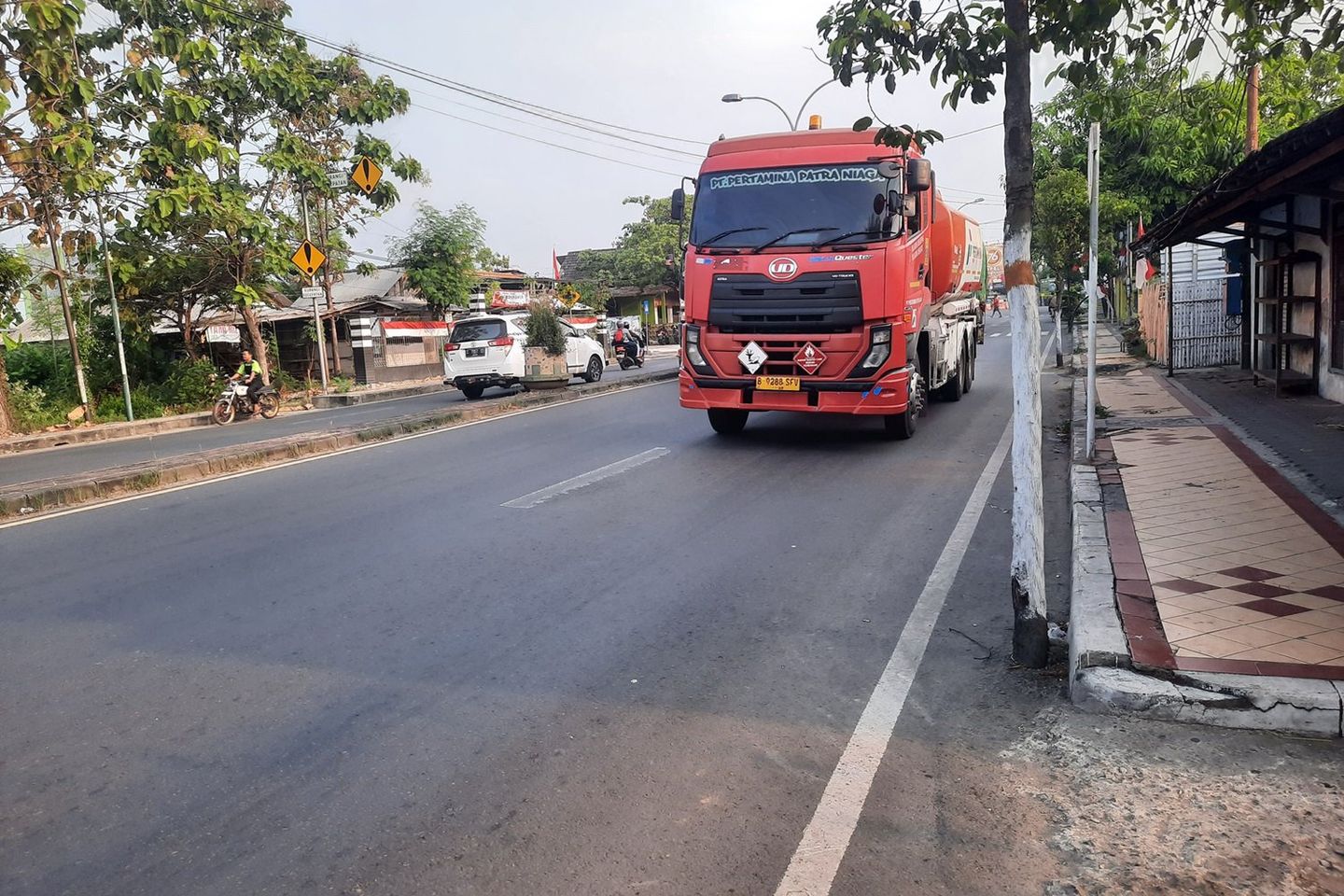 Pelebaran Jalan Ring Road Soehat Tuban Tertunda, Sementara Dipasang Rambu