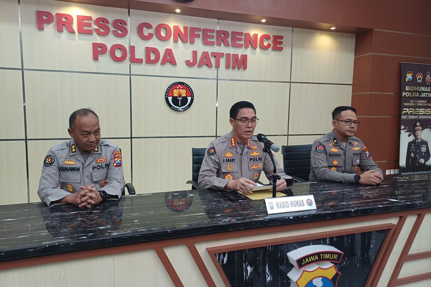 Kericuhan di Enam Daerah di Jatim, 89 Orang Dipidana