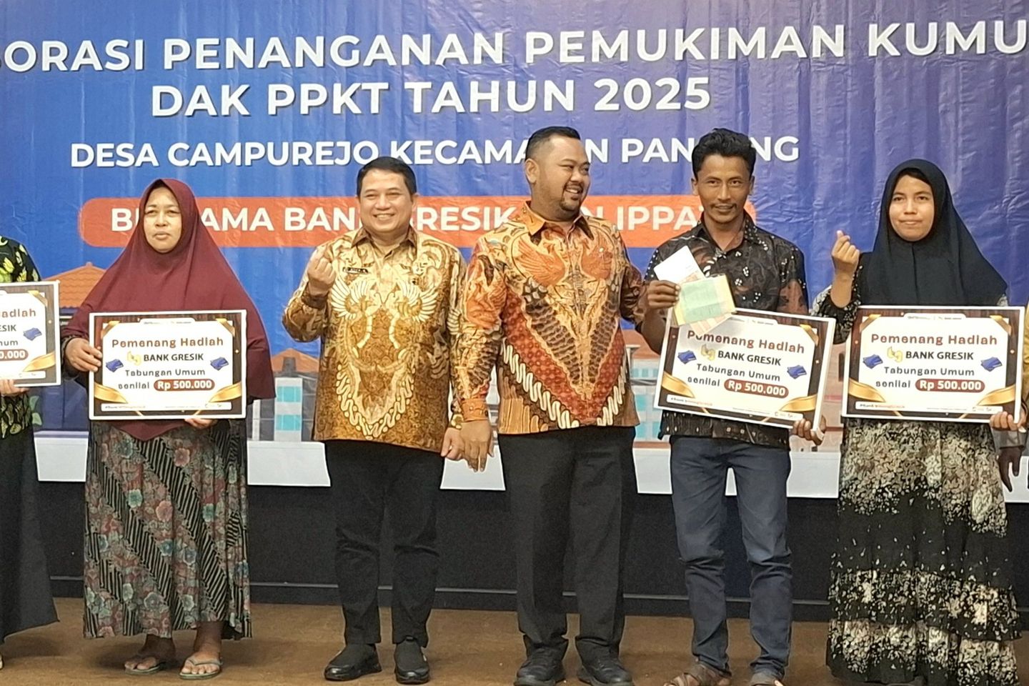 Wujudkan Kota Tanpa Kumuh, Pemkab Gresik Kolaborasi dengan BPN, Bank Gresik, dan IPPAT