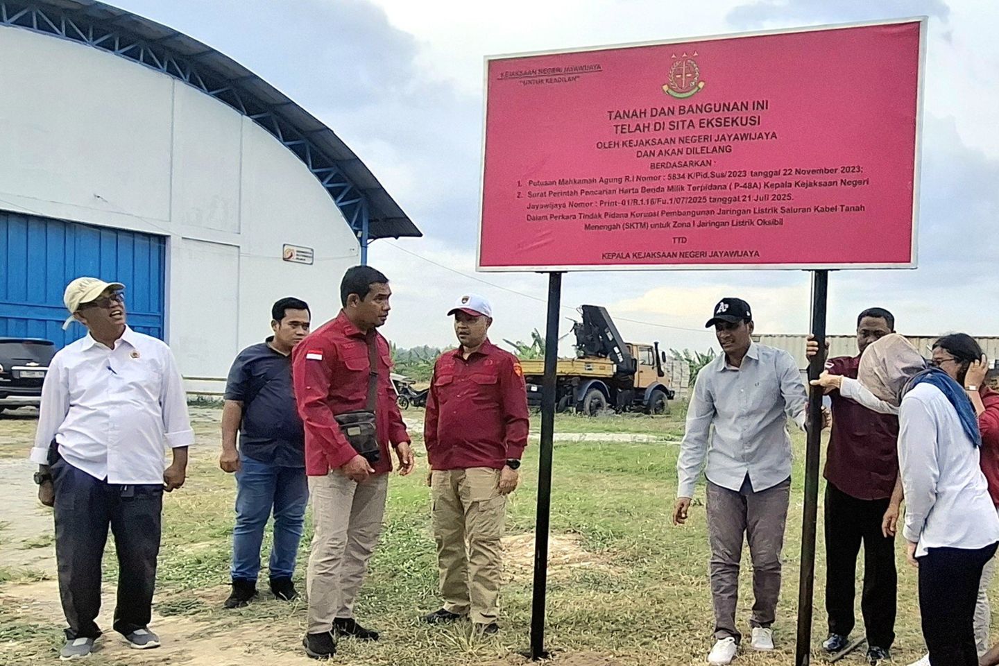 Kejati Papua Sita Aset Milik Terpidana Korupsi Jaringan Listrik di Gresik