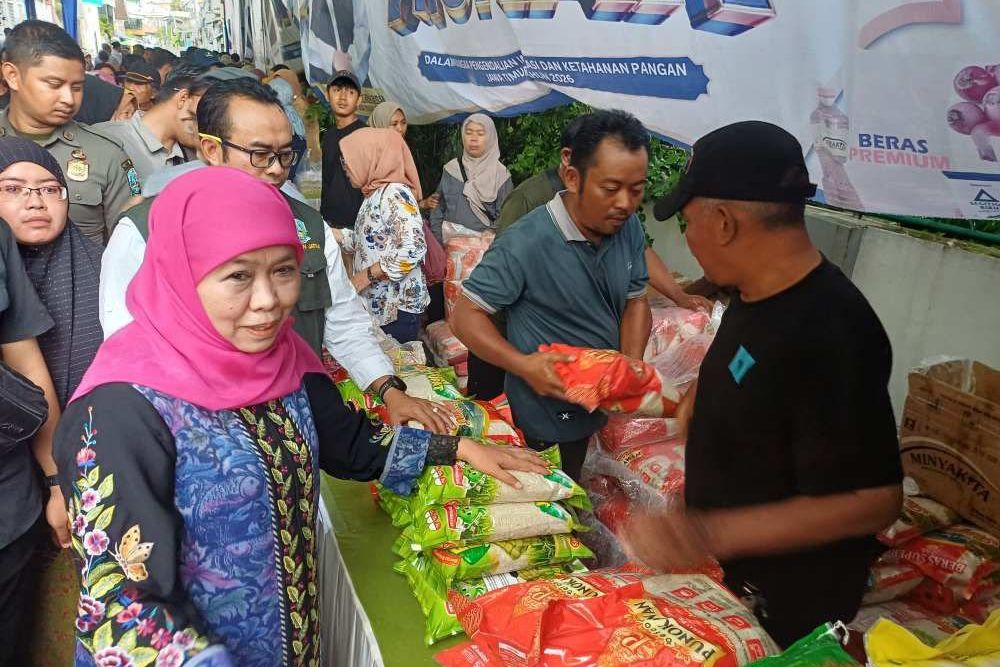 Sebut Jatim Lumbung Pangan Nasional, Khofifah: Ini yang Harus Kita Jaga