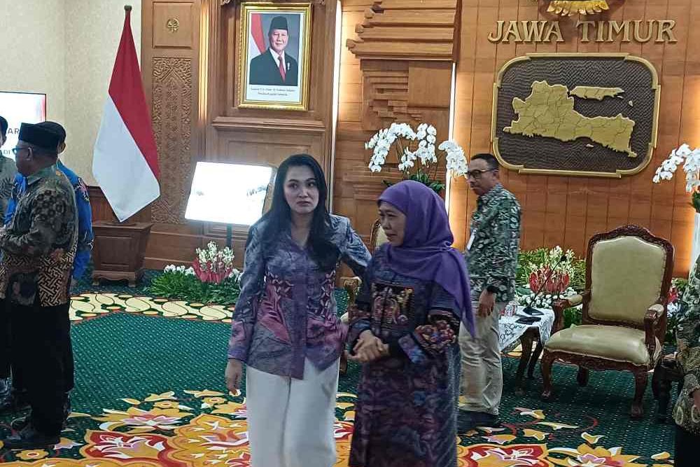 Temui Gubernur Malut, Khofifah Soroti Ketimpangan Arus logistik