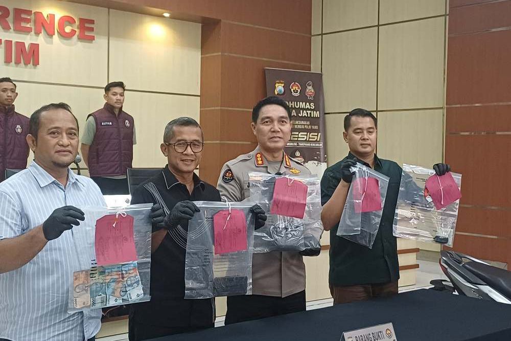 Jual Mesiu Racikan, Dua Warga Sidoarjo Dibekuk Polda Jatim