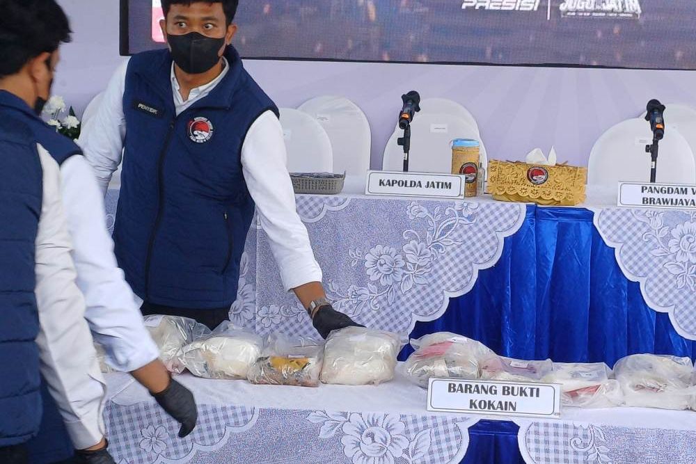 Selain Kokain, Ini Deretan Narkoba yang Disita Polda Jatim pada Awal 2026