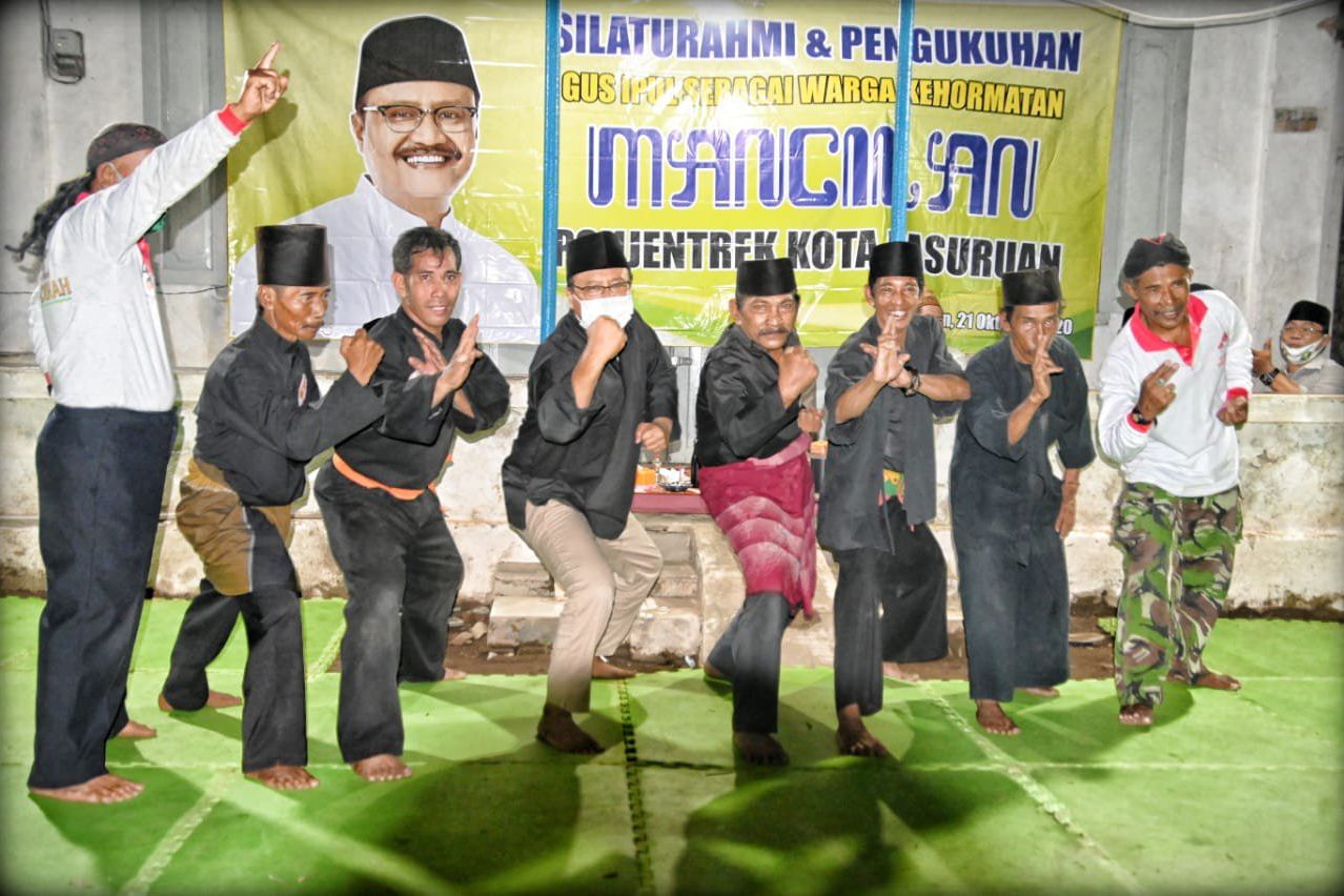 Gus Ipul Jadi Warga Kehormatan Silat Mancilan