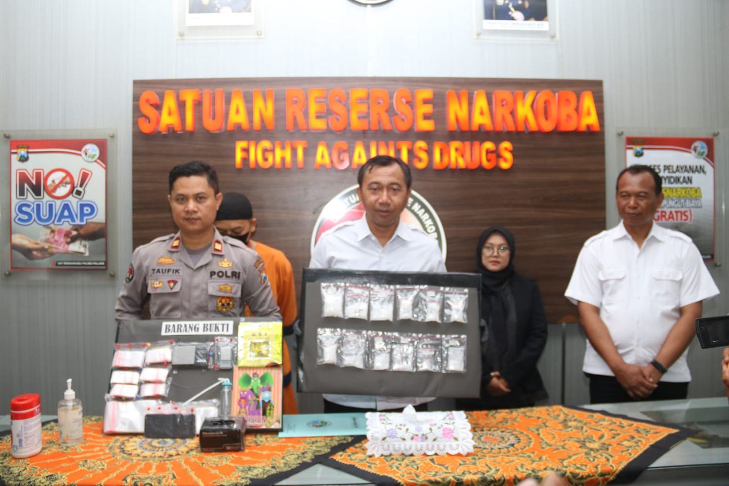 Satresnarkoba Polres Malang Gagalkan Peredaran Sabu Senilai Ratusan Juta Rupiah