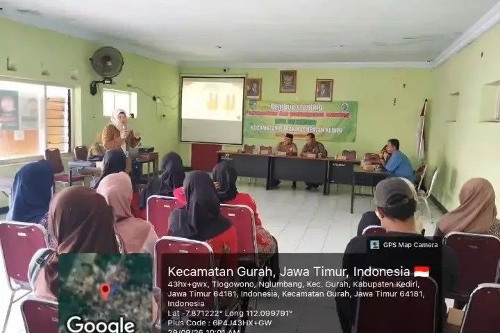 Puskesmas Gurah Perkuat Pencegahan Stunting melalui Rembuk Desa Nglumbang
