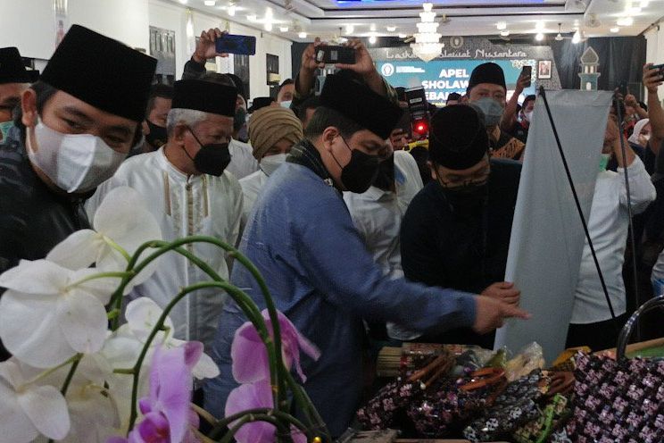 Jadi Anggota Kehormatan Laskar Sholawat, Menteri Erick Thohir Tekankan Sinergi BUMN
