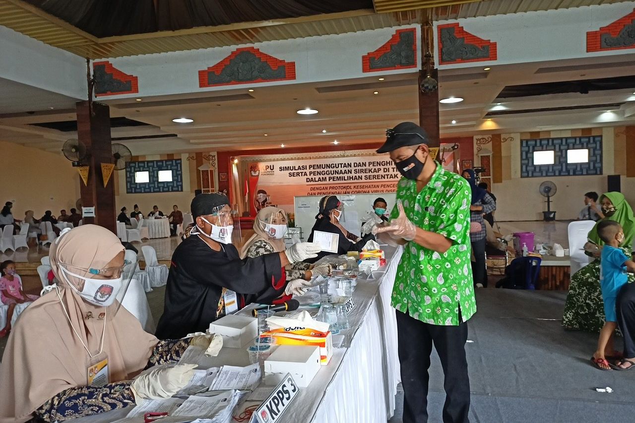 10 Petugas KPPS di Ponorogo Positif Covid-19 
