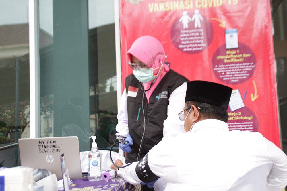 Plt Bupati dan Sekda Situbondo Gagal Divaksin Covid-19