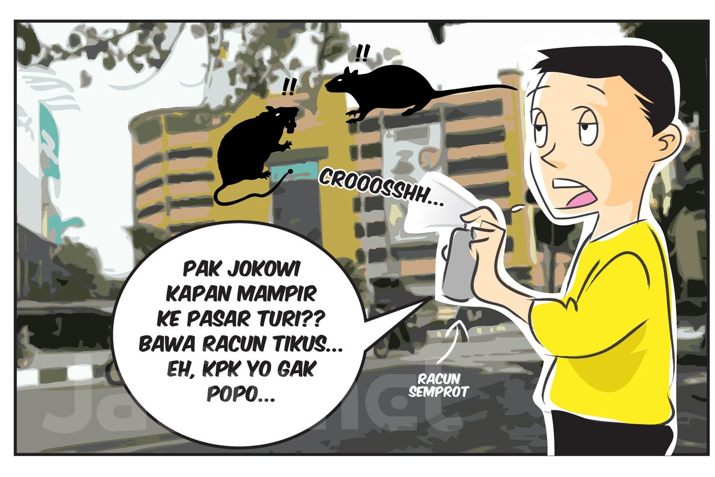 Kapan Jokowi Mampir Pasar Turi